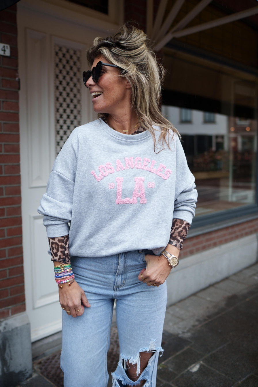 Sweater 19 LA 89 Grijs