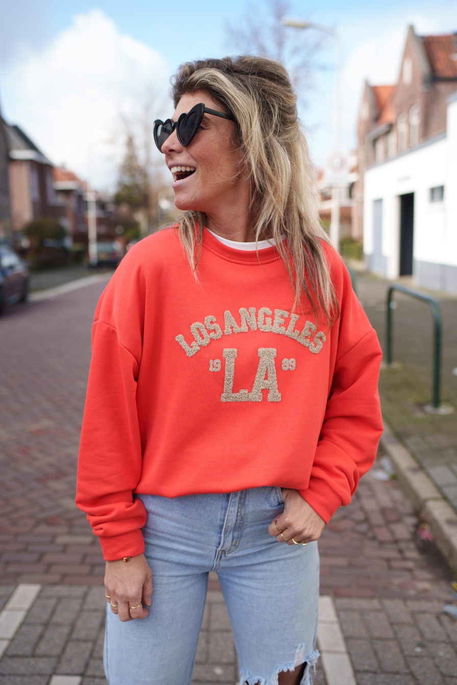 Sweater 19 LA 89 Oranje