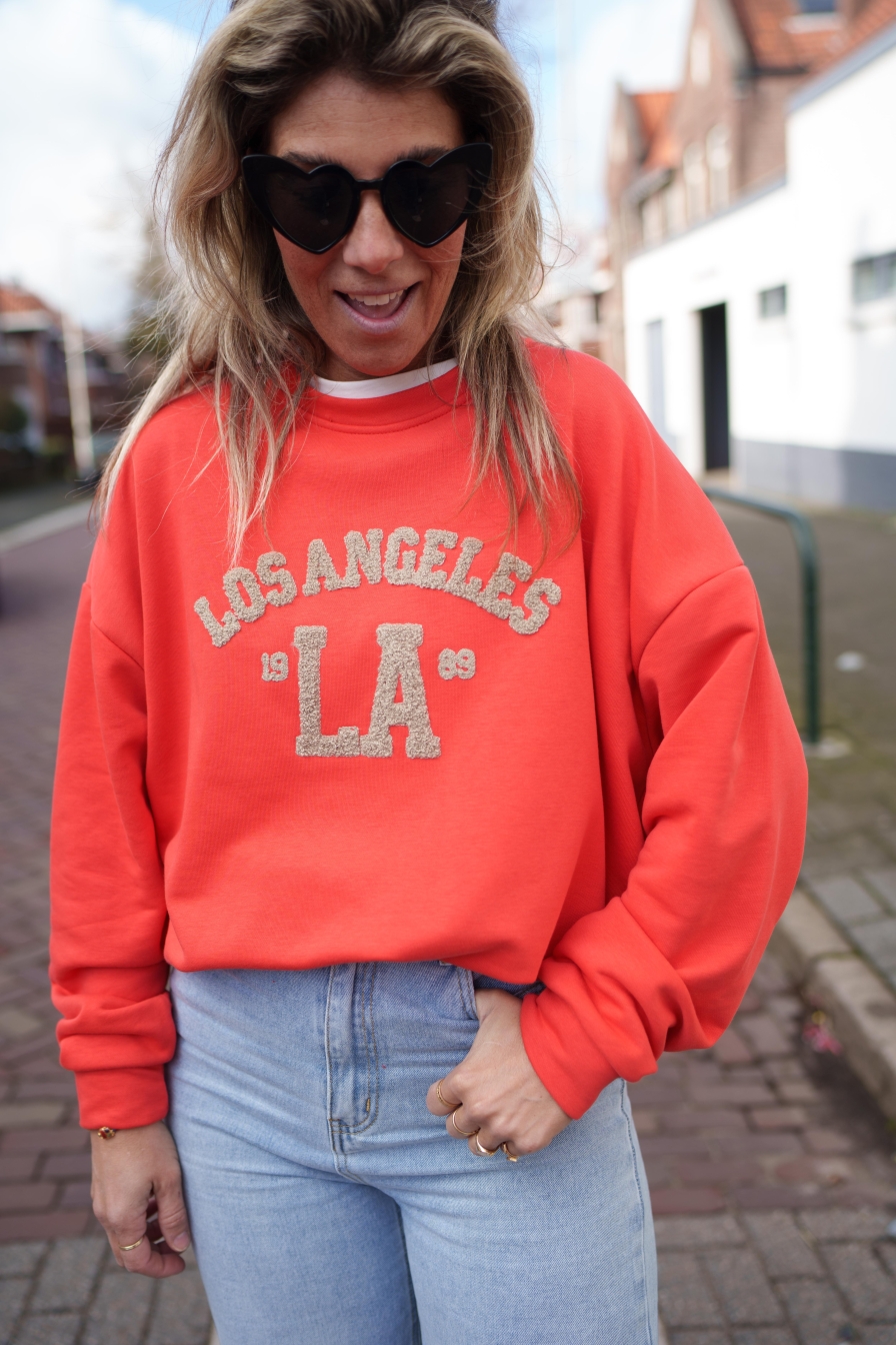 Sweater 19 LA 89 Oranje