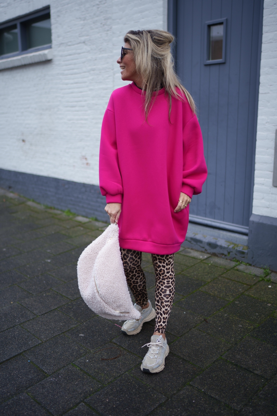 Jurk Mimmi Fuchsia