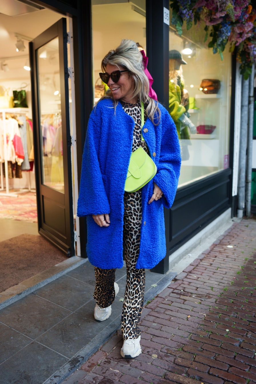Jas Mireille Blauw