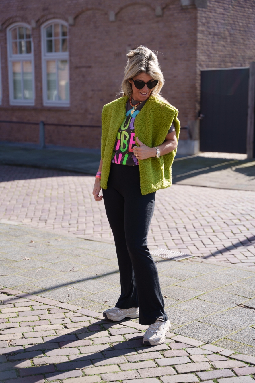 Gilet Iemke Groen