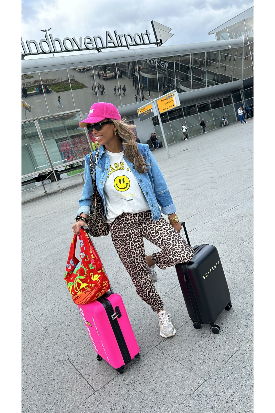 Shirt Thank You Smiley Geel