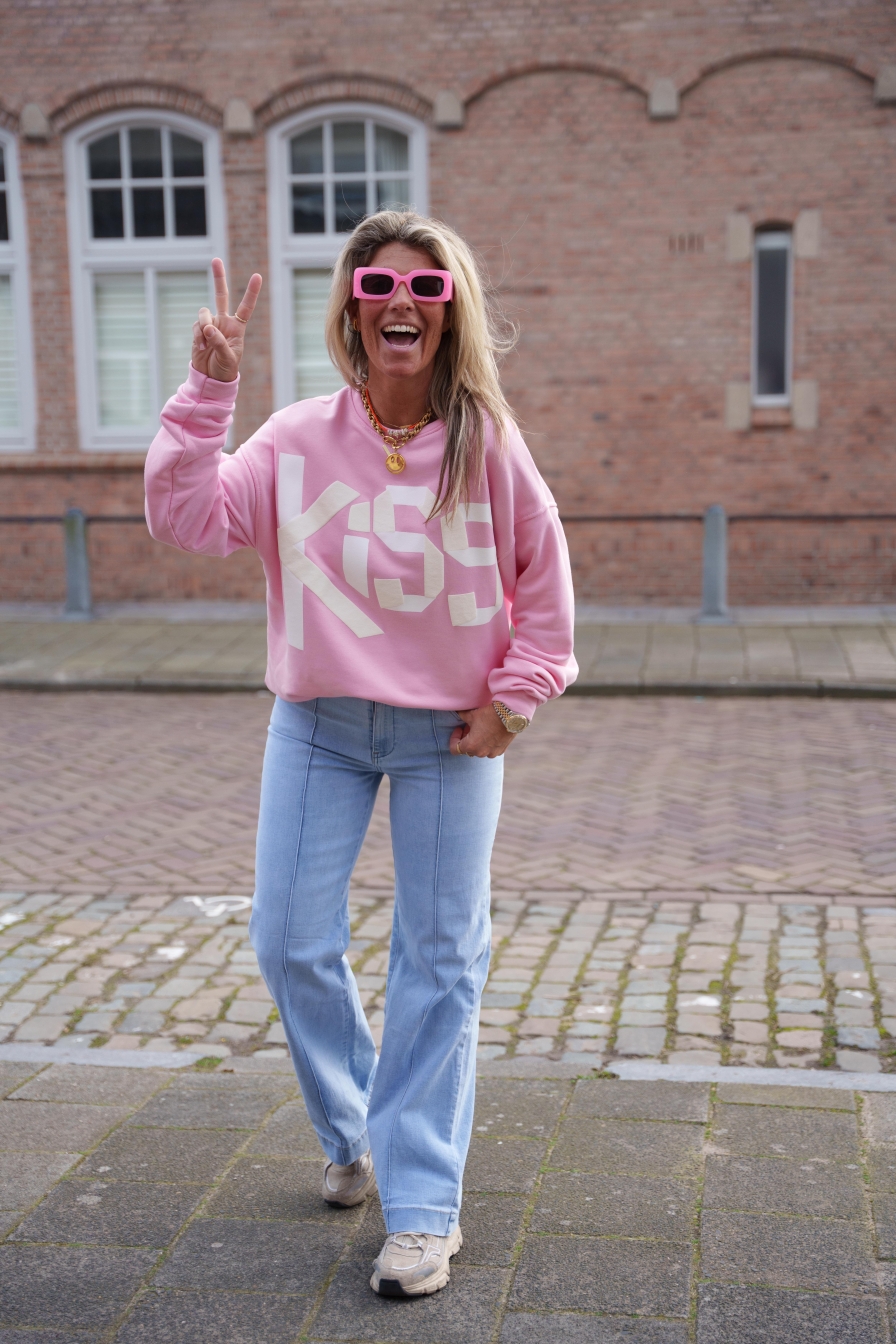 Sweater KISS Roze