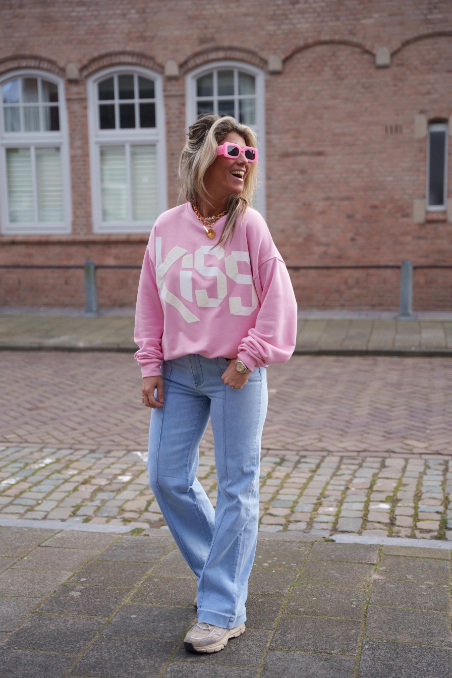 Sweater KISS Roze