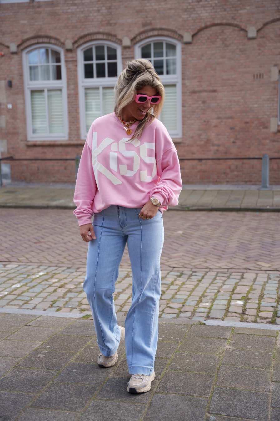 Sweater KISS Roze