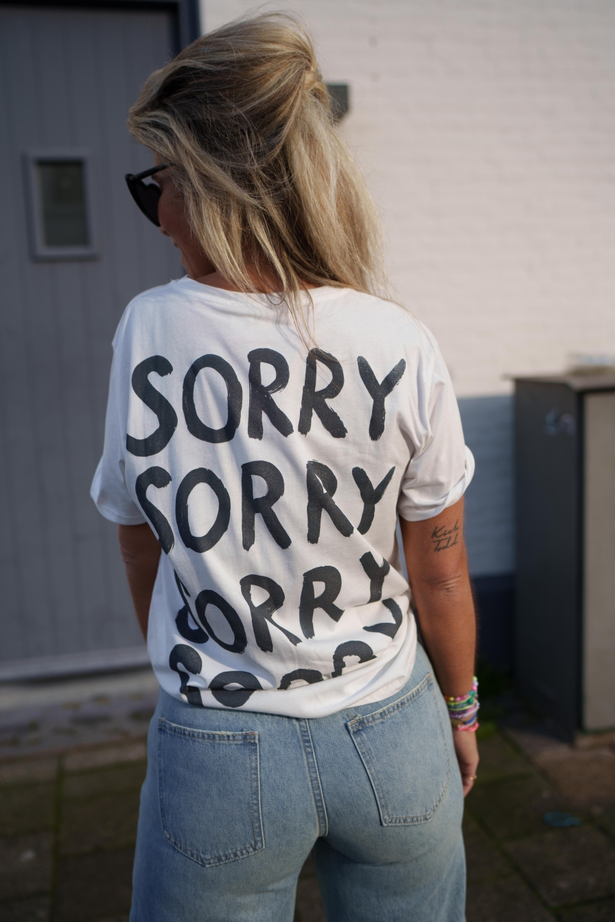 Tshirt Today Sorry Wit