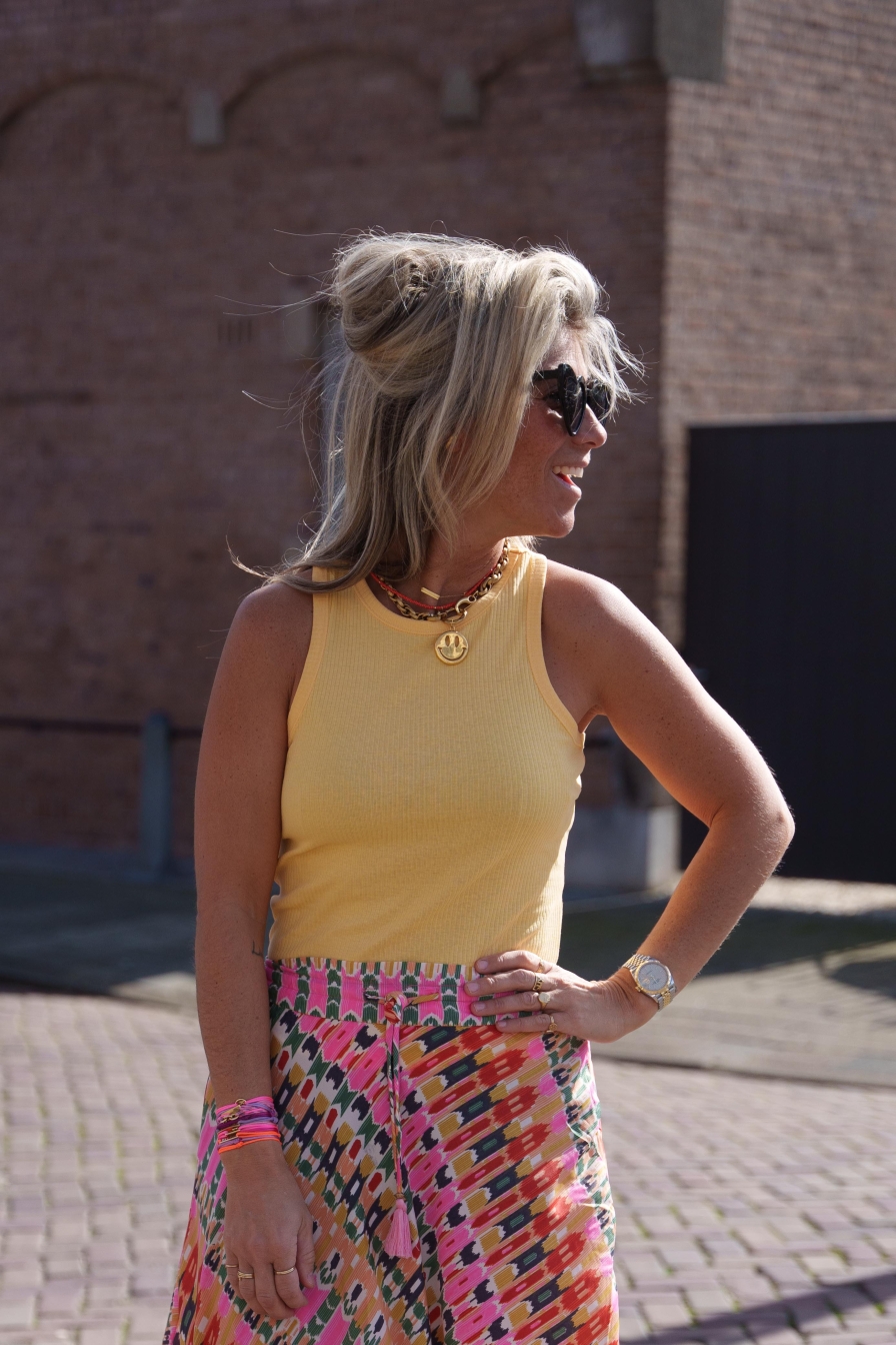 Tank Top Geel