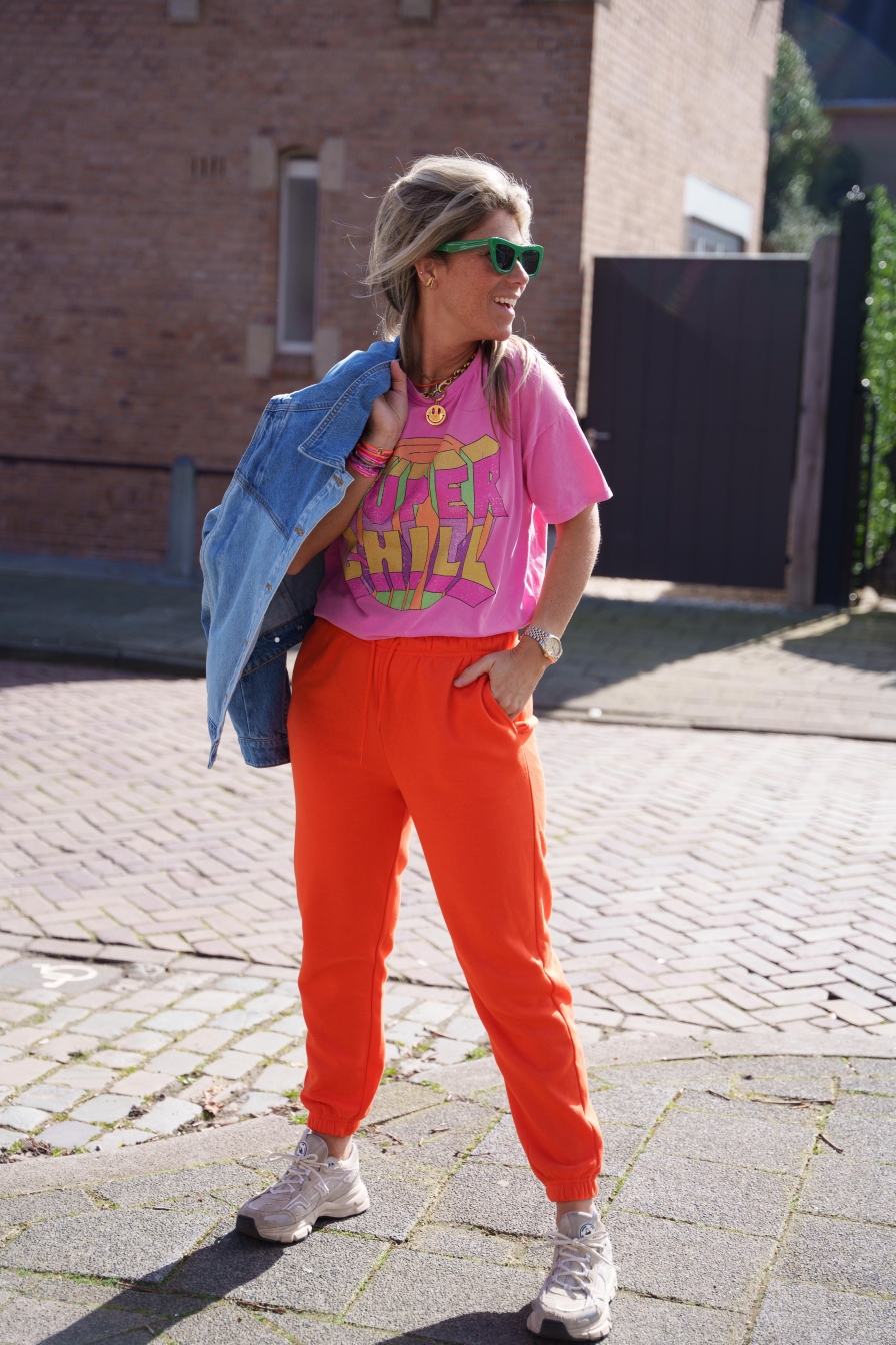 Jogging Broek Berny Oranje