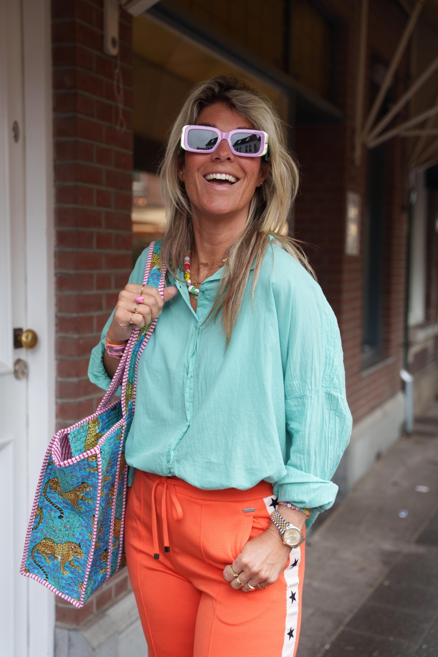 Blouse Agata Turquoise