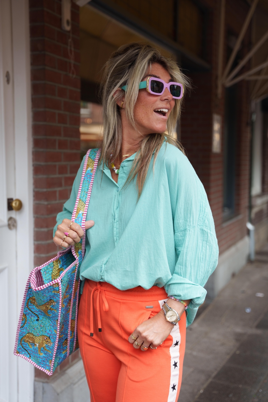 Blouse Agata Turquoise