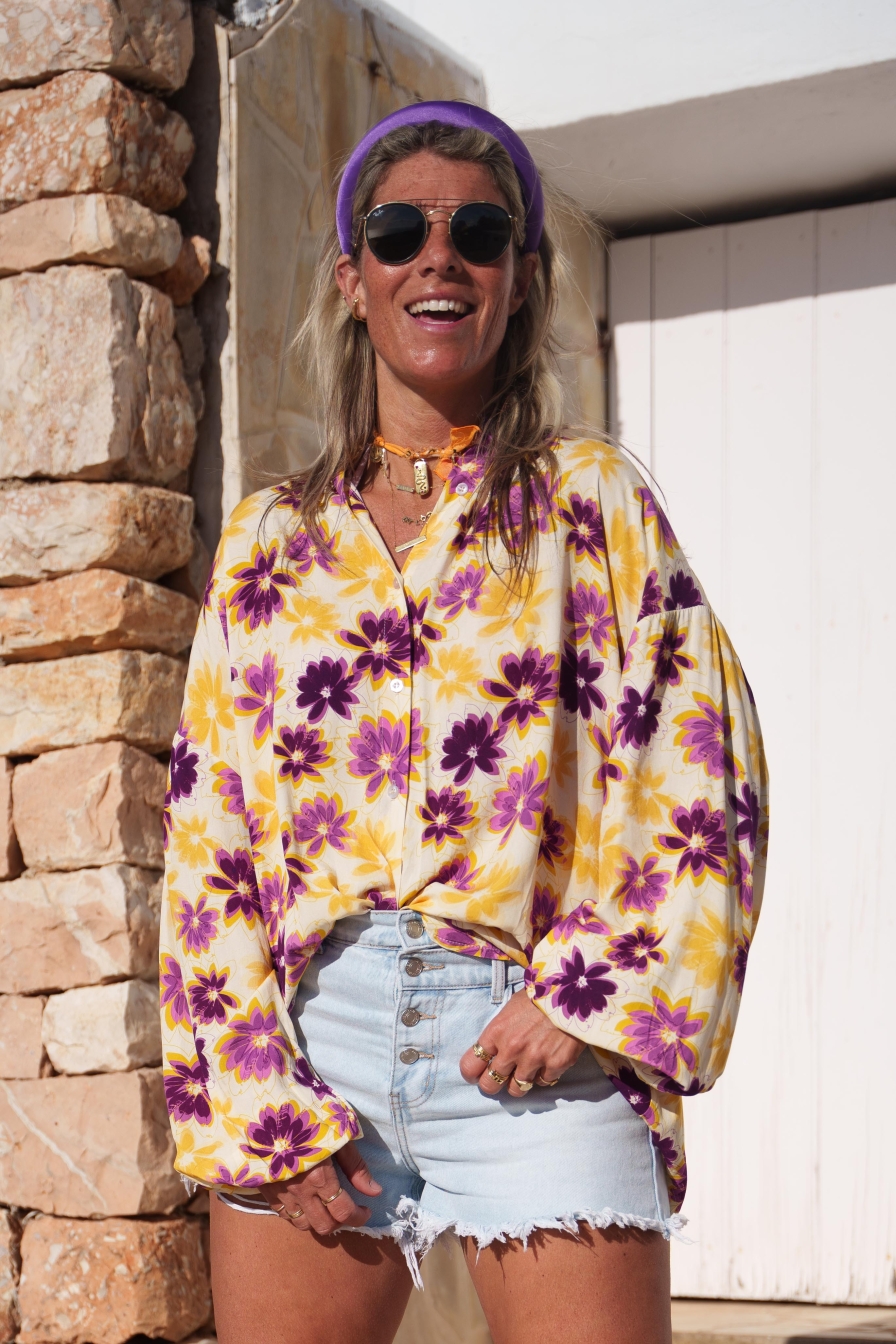 Blouse Flowers from Seatle Thanne