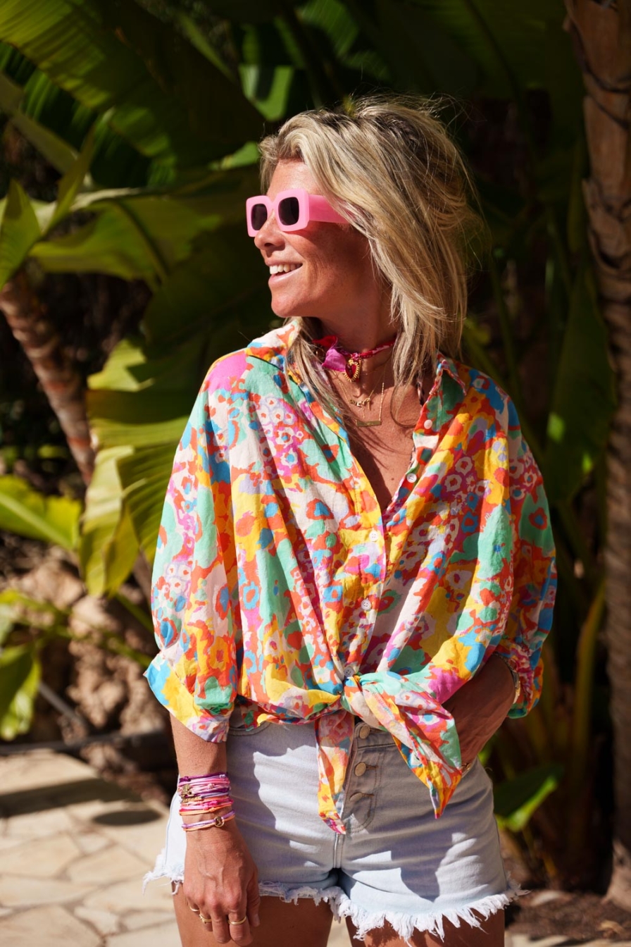 Blouse Summer Flowers Thanne