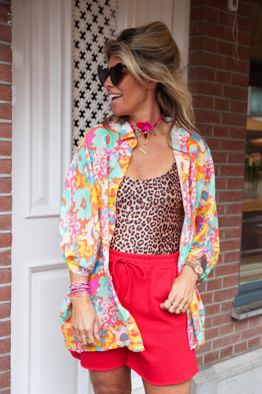 Blouse Summer Flowers Thanne