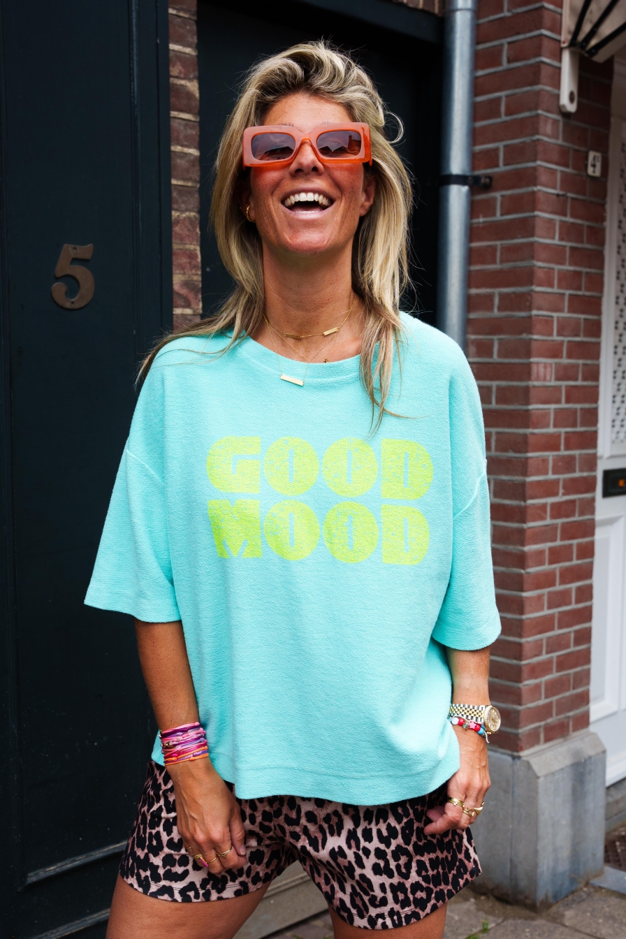 Shirt Aida GOOD MOOD Turquoise