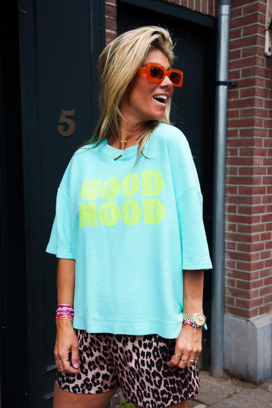 Shirt Aida GOOD MOOD Turquoise