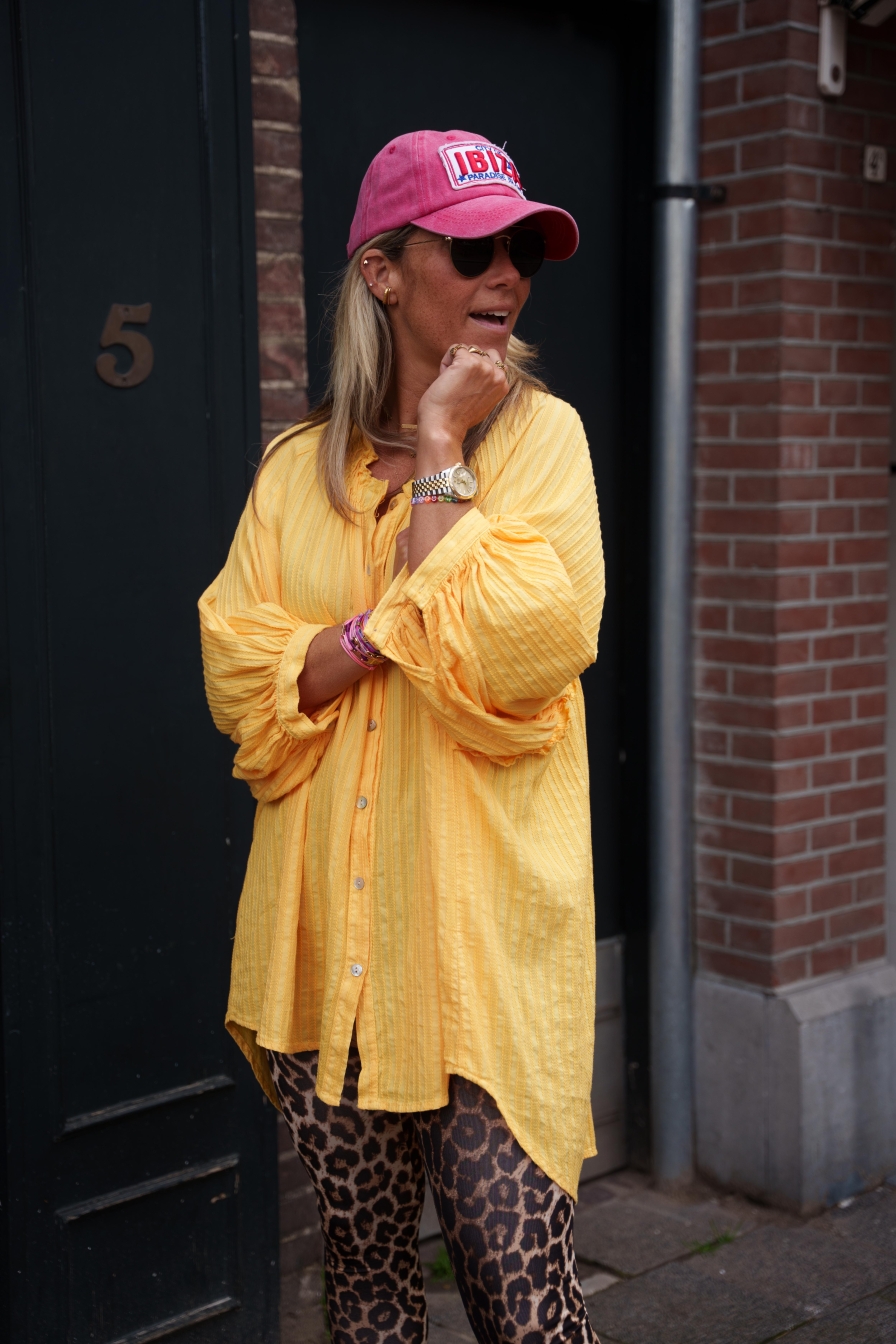 Blouse Luxy Geel