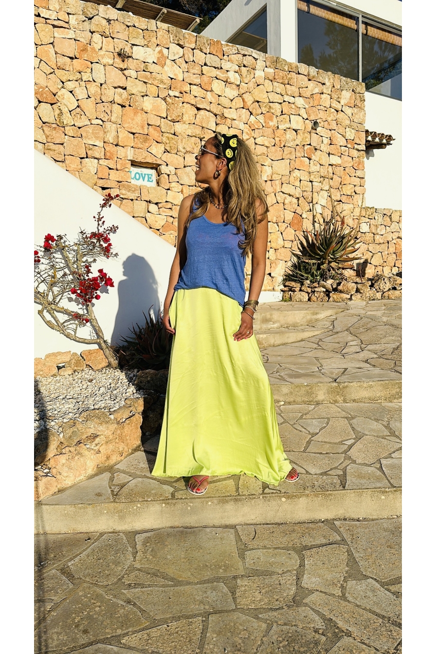 Linnen Top Es Vedra Violet