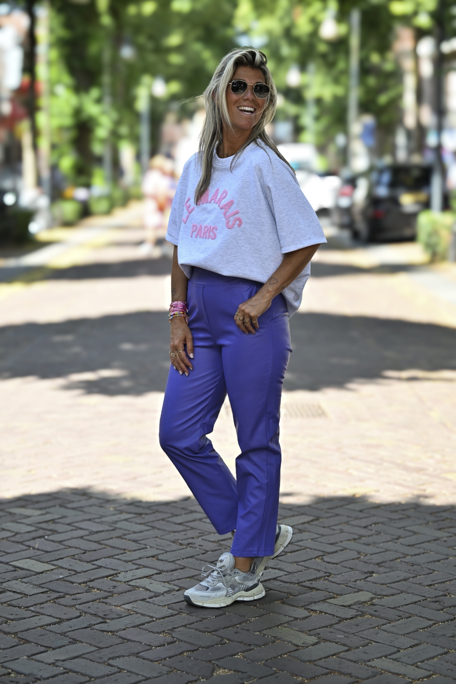 Broek Anoek Paars