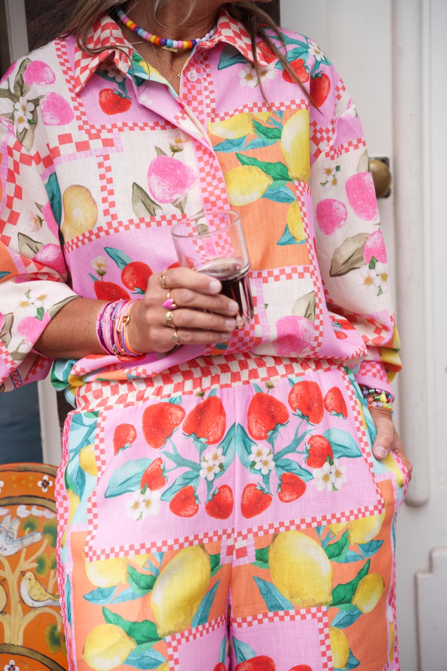 Co-ord Set Lemon Lang