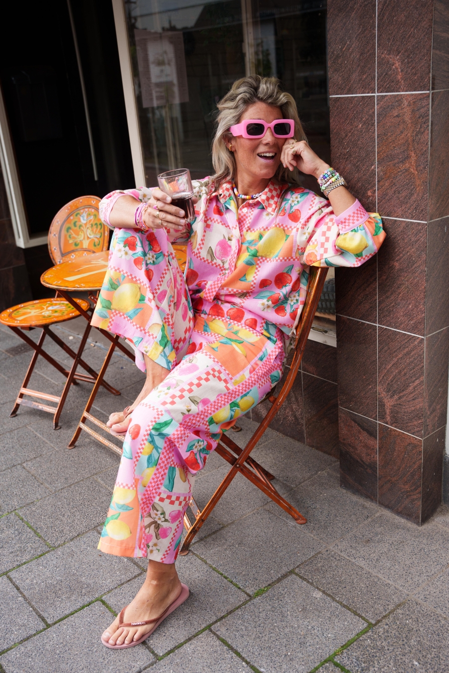 Co-ord Set Lemon Lang