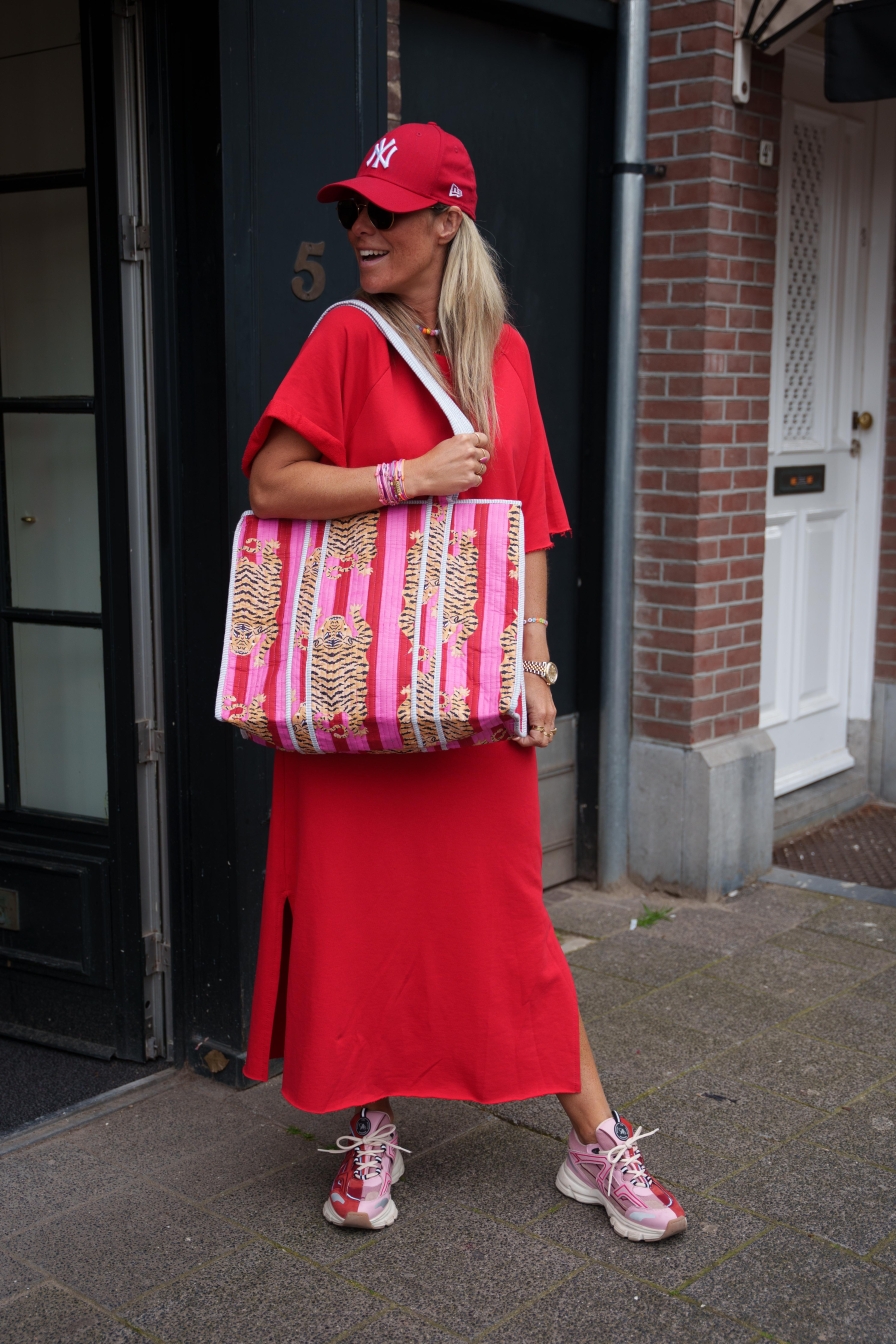 Tas Indian Lion Fuchsia