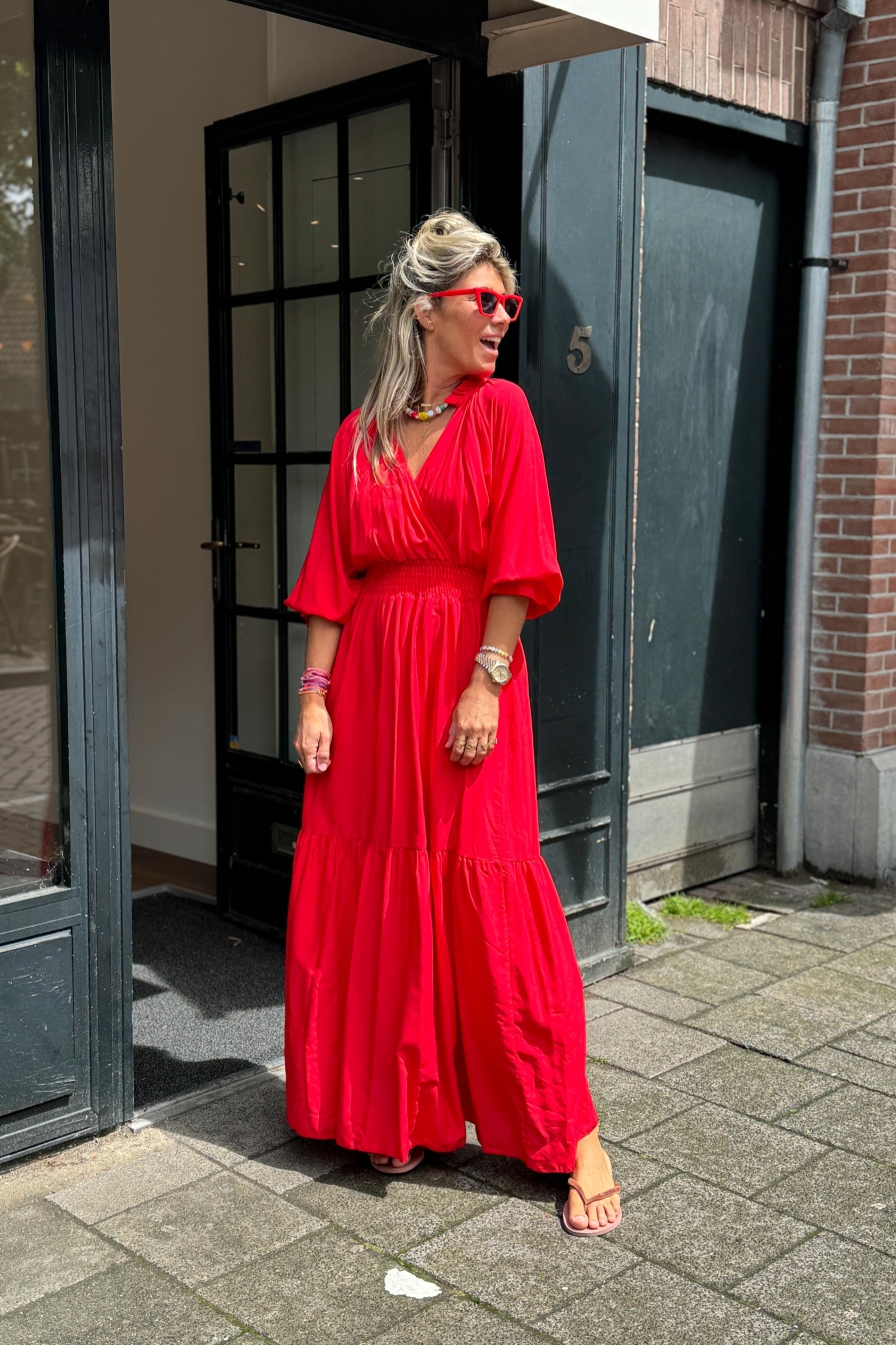 Dress Katja Rood