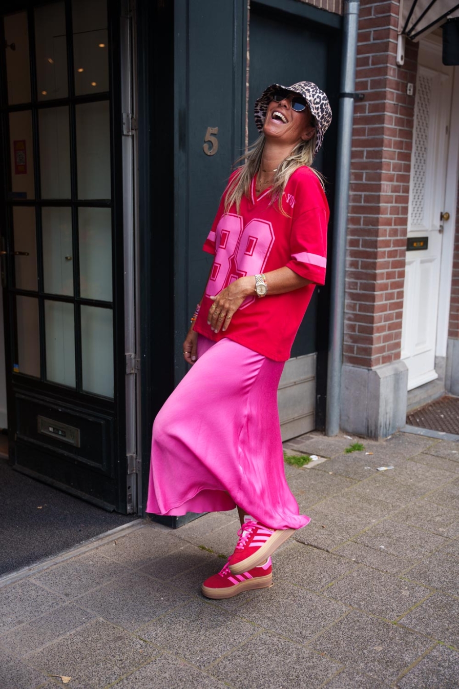 Baseball Vshirt 89 Red