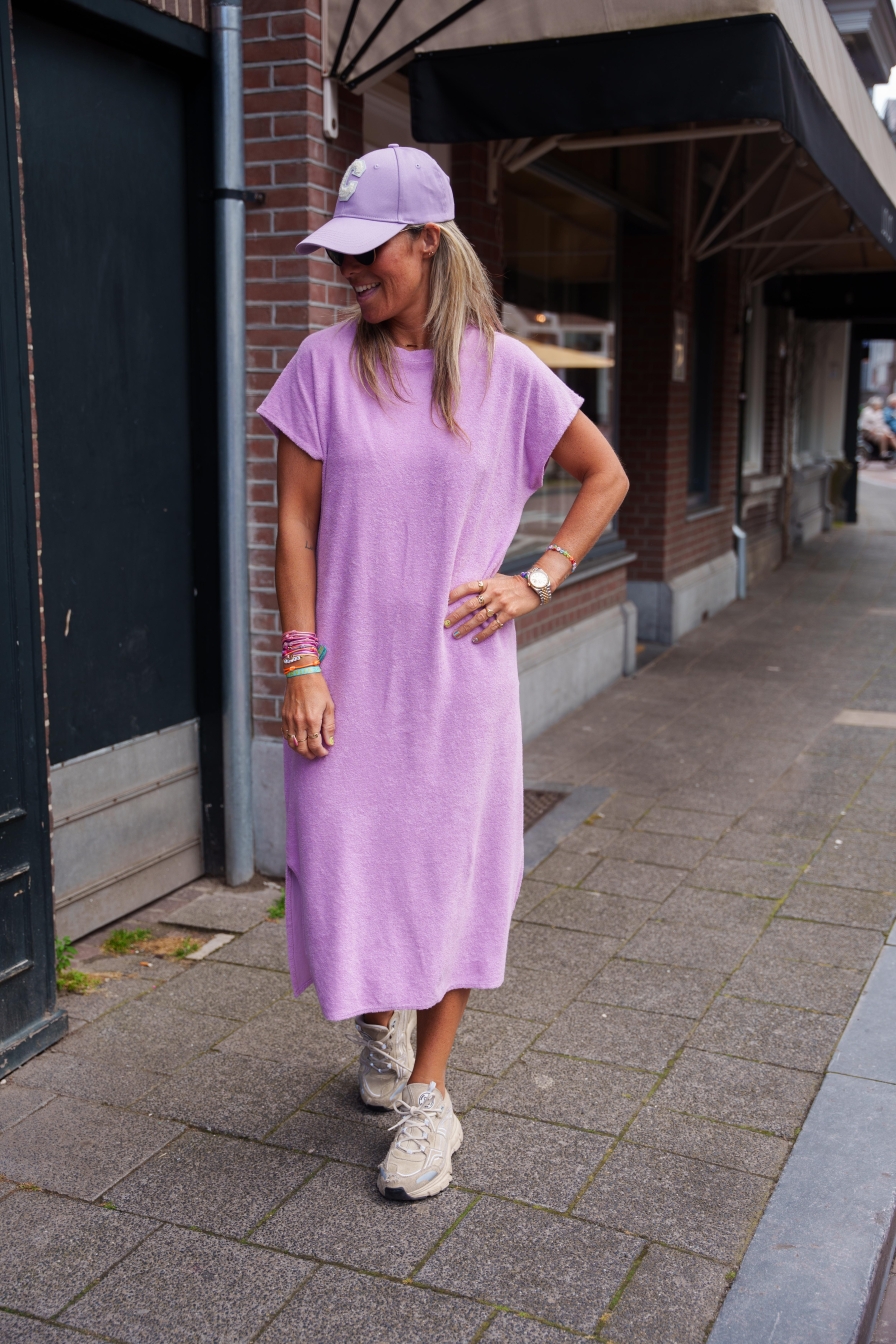 Badstof Dress Briza Lila