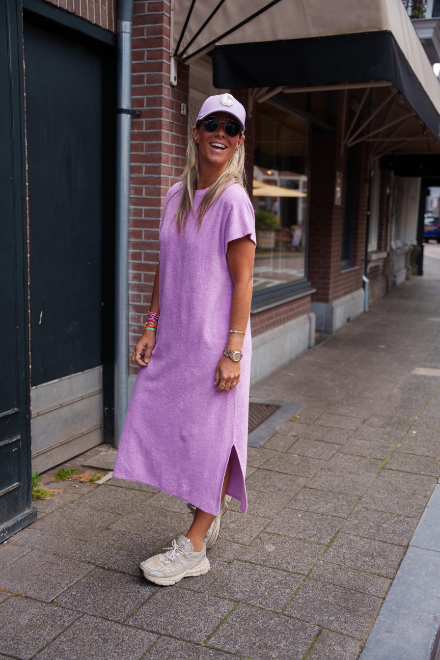 Badstof Dress Briza Lila