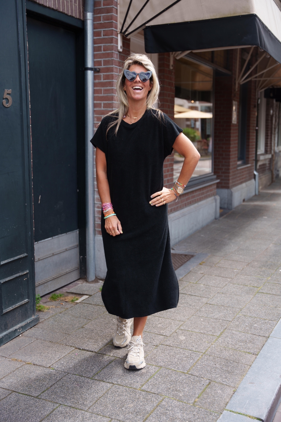 Badstof jurk outlet