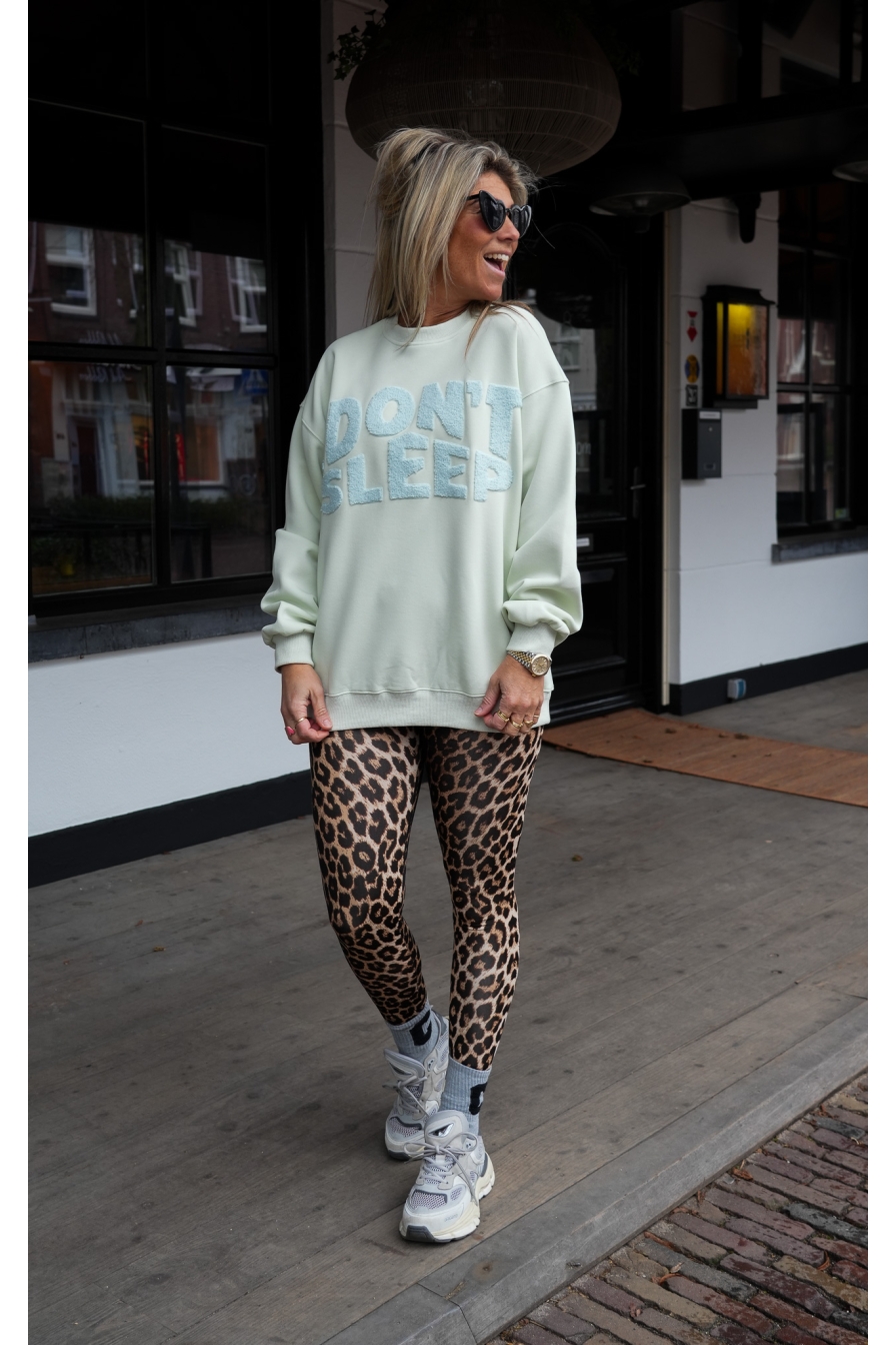 Sweater Dont Sleep Mint