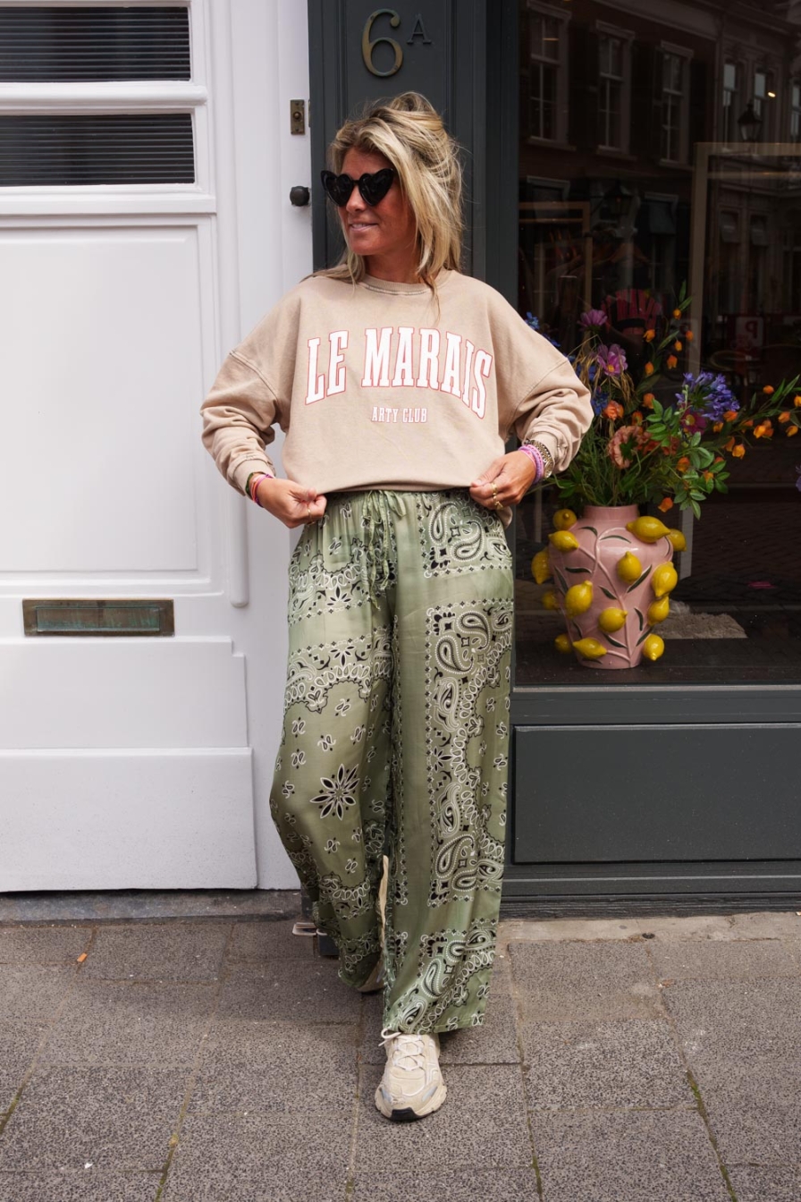 Sweater Le Marais Camel Wit