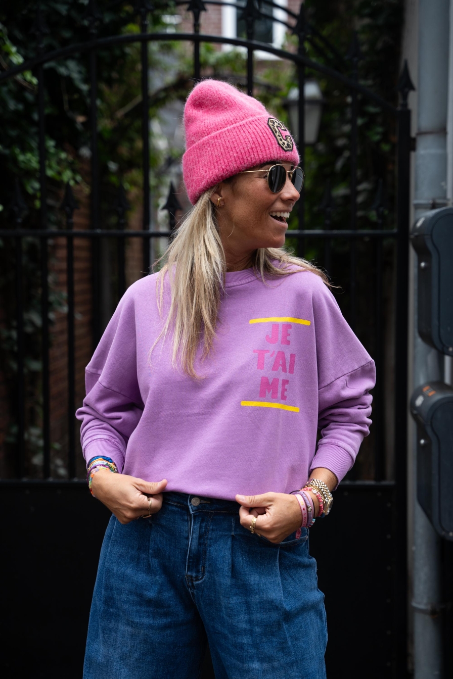 Sweater Je Tai Me Lila
