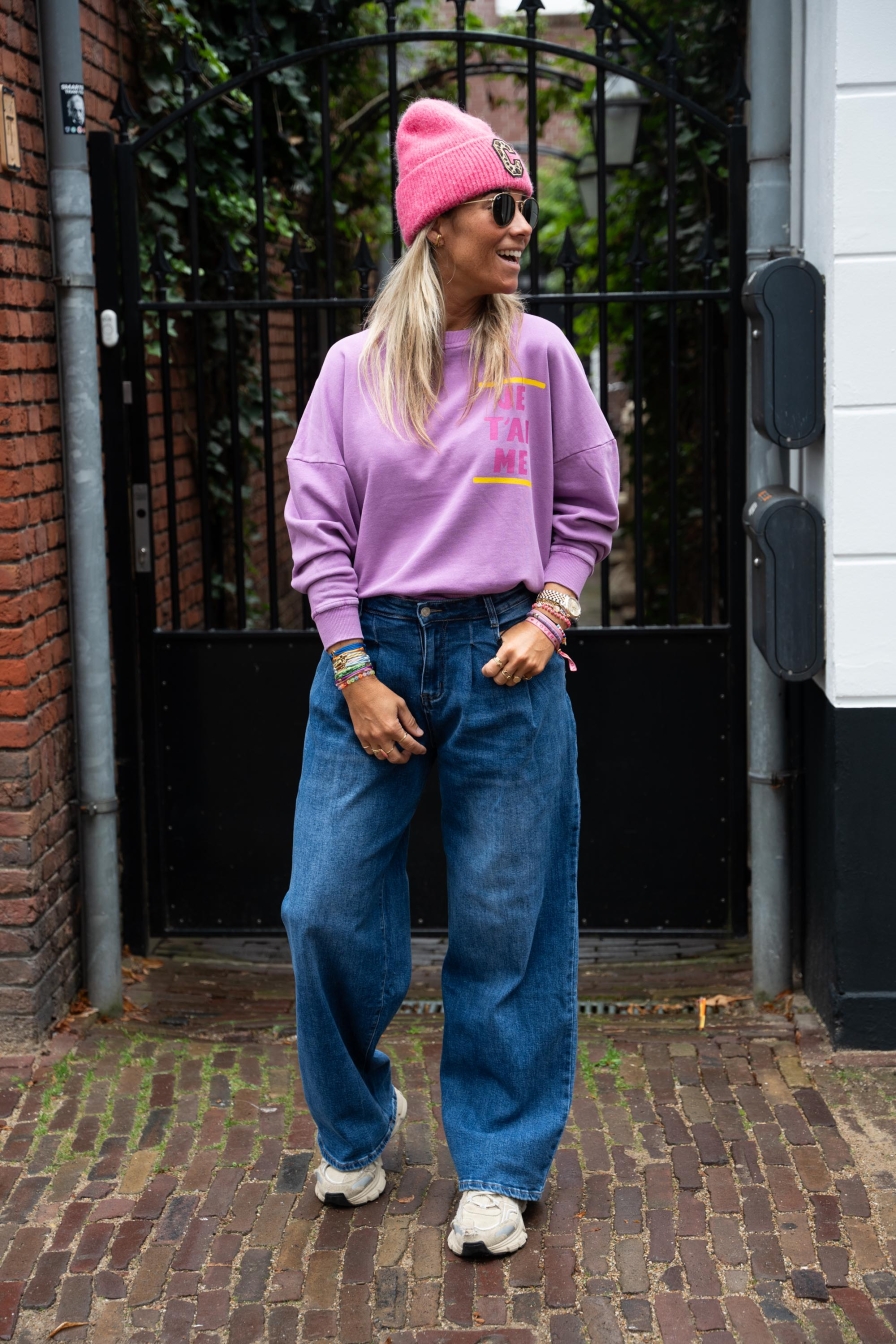 Sweater Je Tai Me Lila