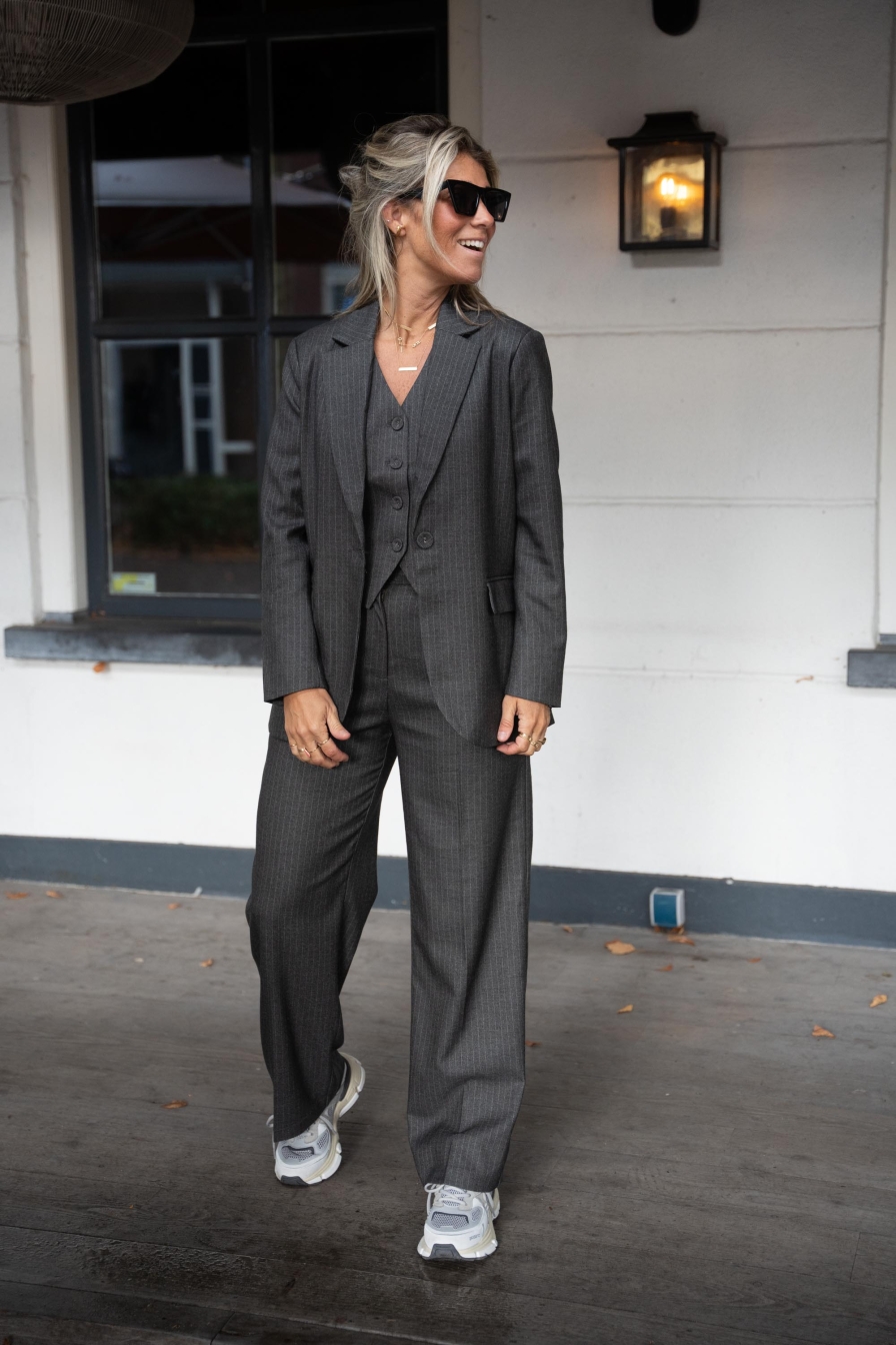 Pantalon Jamy Donkergrijs