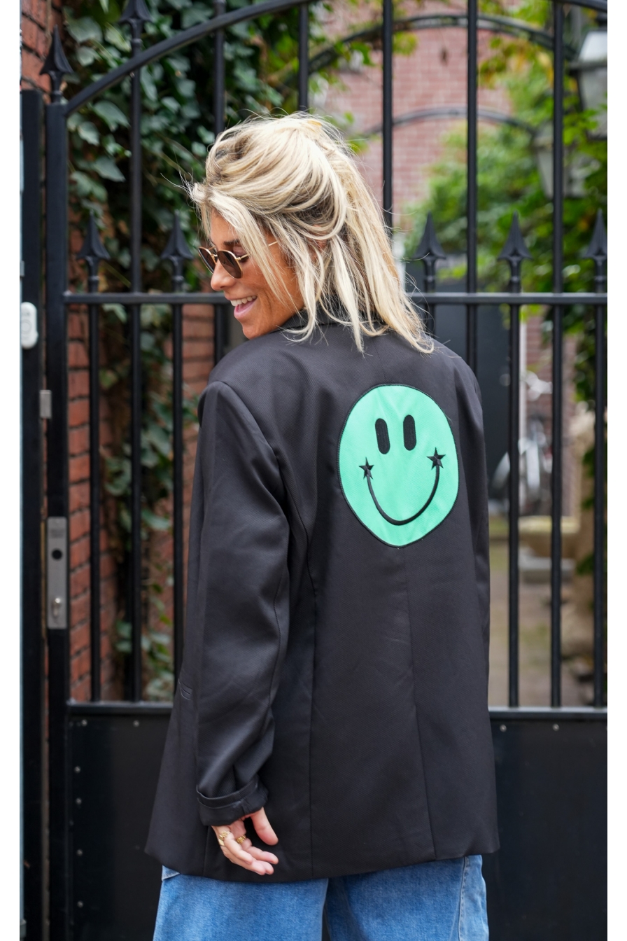 Bodi Smiley Blazer Zwart