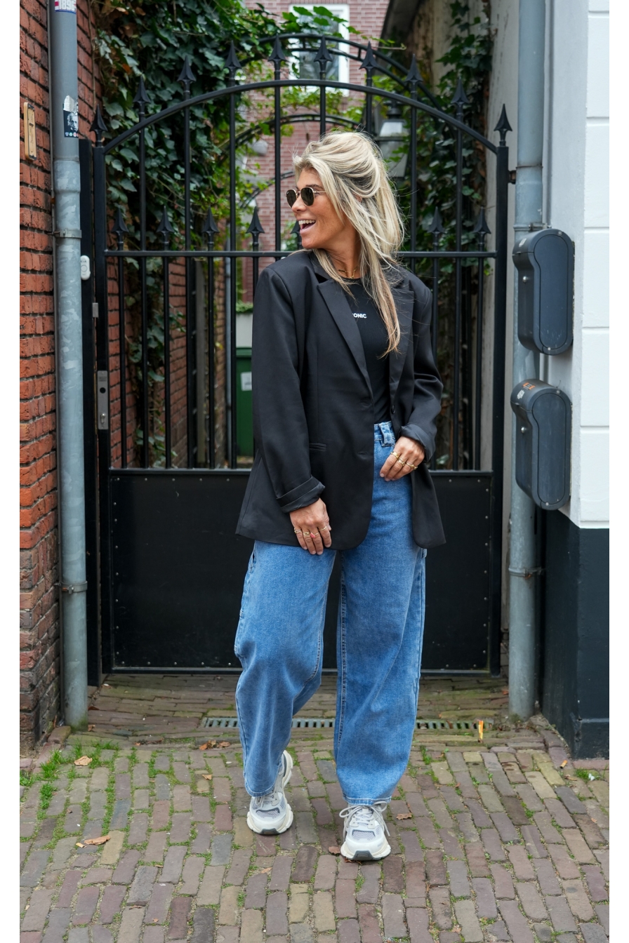 Bodi Smiley Blazer Zwart