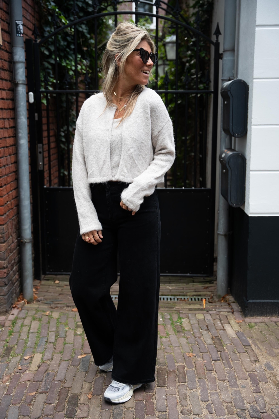 Jeans Fabby Zwart
