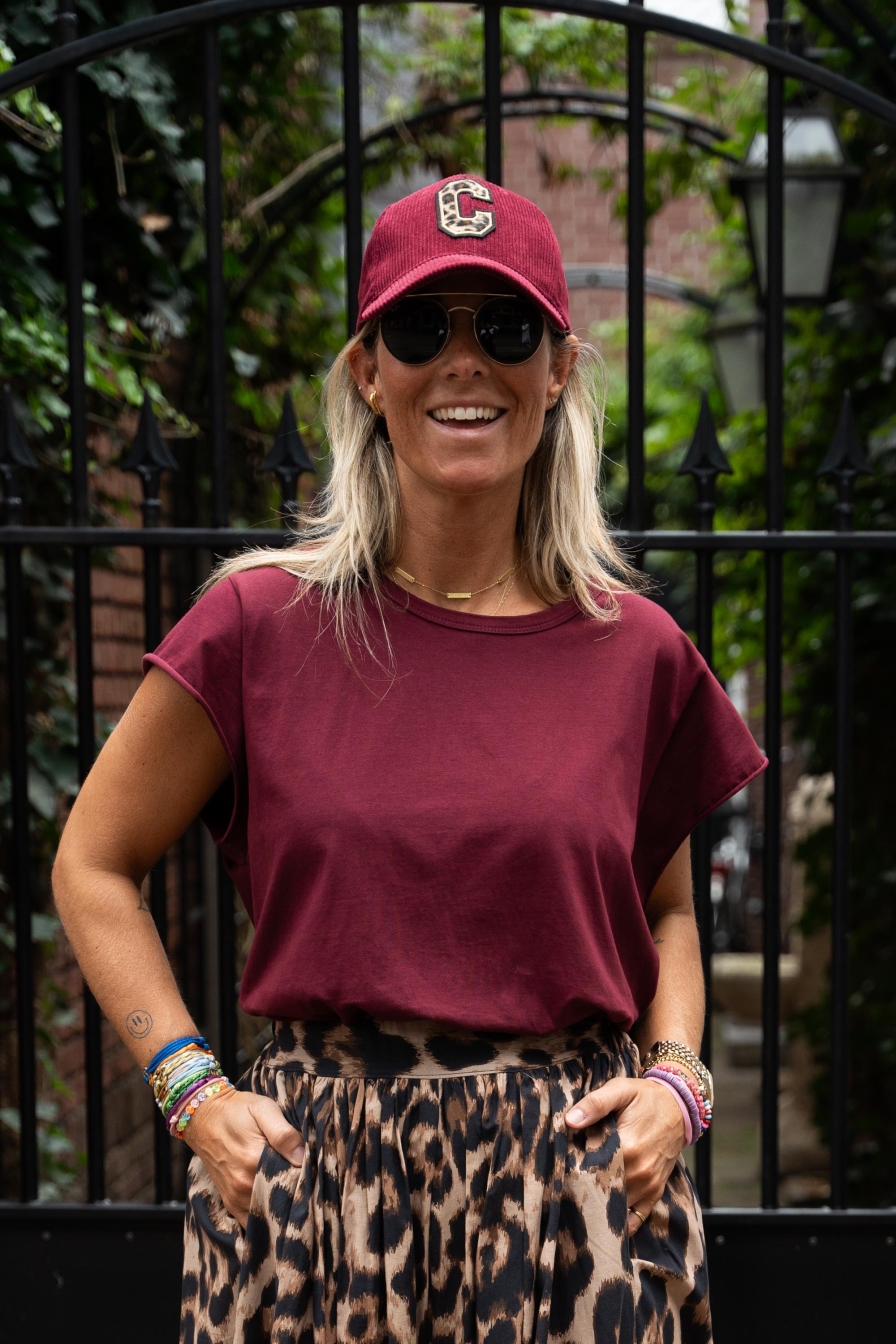 Shirt Kapmouw Kaat Bordeaux