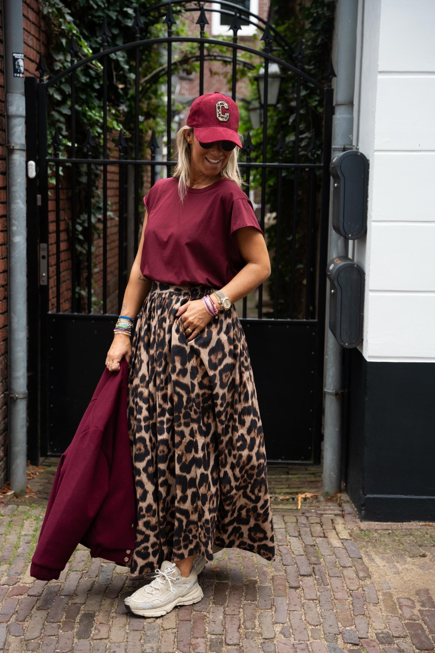 Shirt Kapmouw Kaat Bordeaux