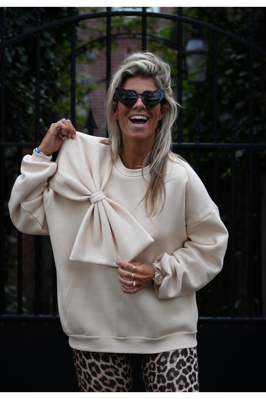 Strik Sweater Bowi Beige