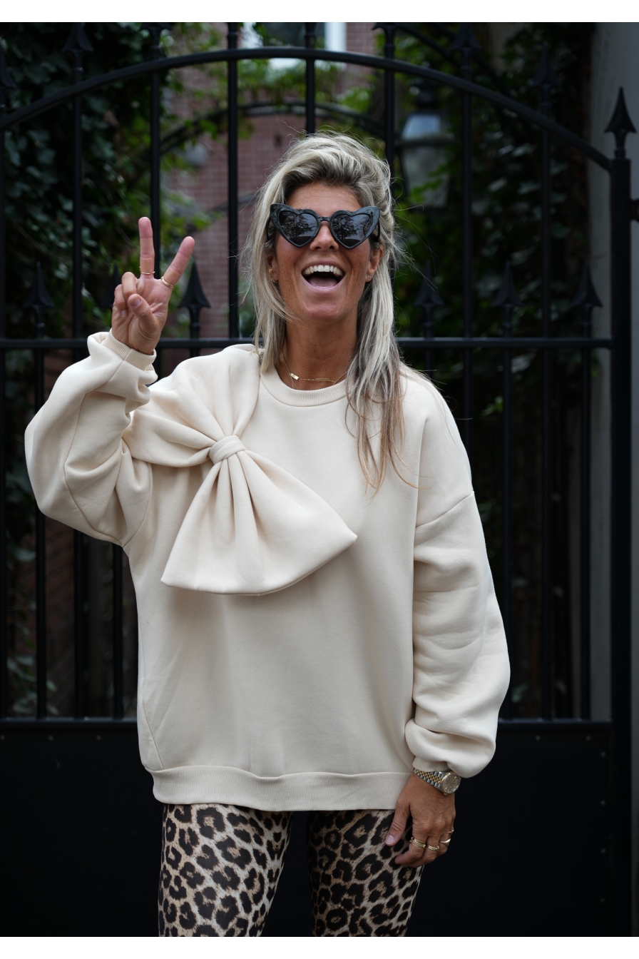 Strik Sweater Bowi Beige