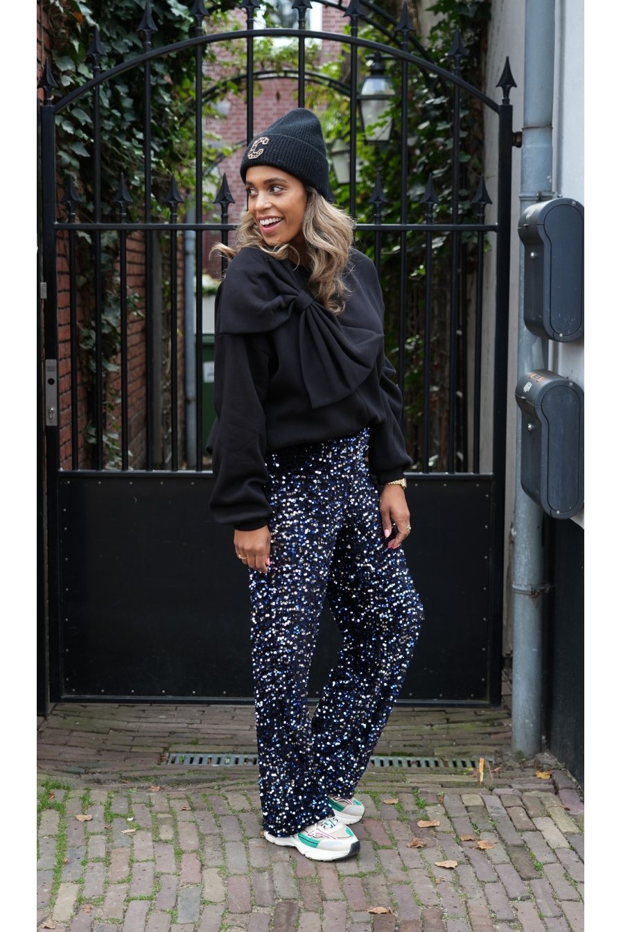 Strik Sweater Bowi Zwart