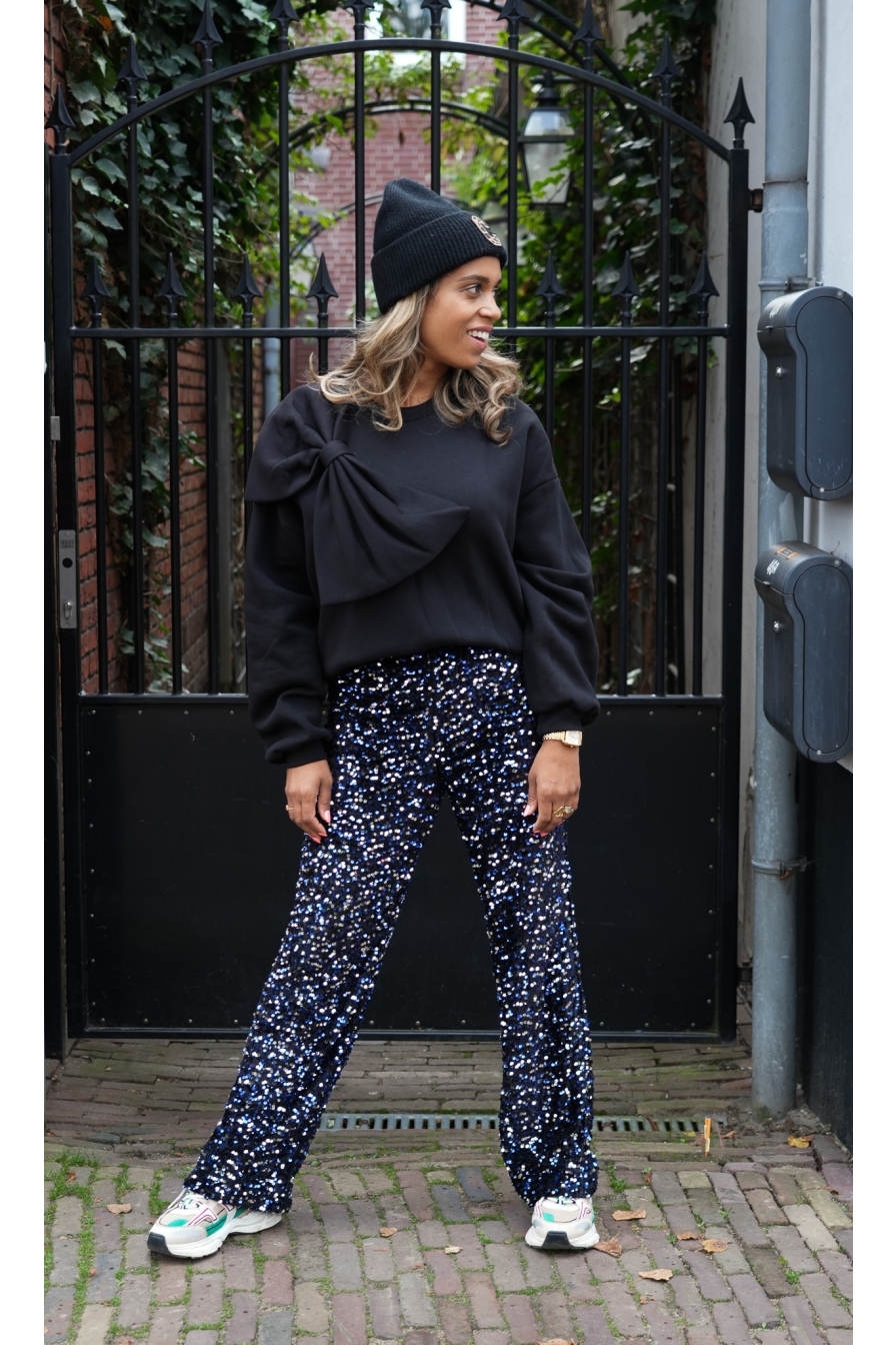 Strik Sweater Bowi Zwart