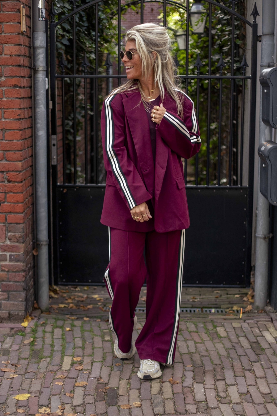 Oversized Blazer Lili Bordeaux