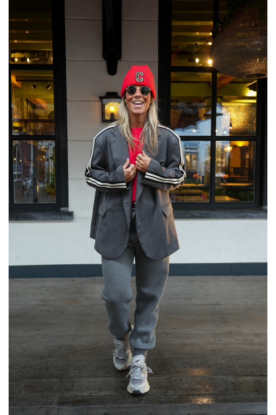 Oversized Blazer Lili Donkergrijs