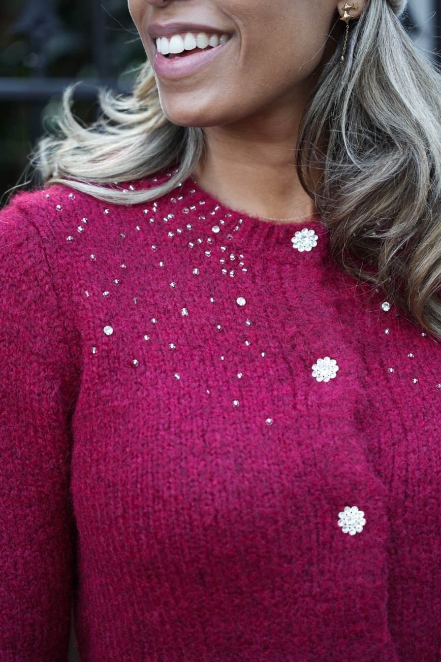 Vest Anne Bordeaux