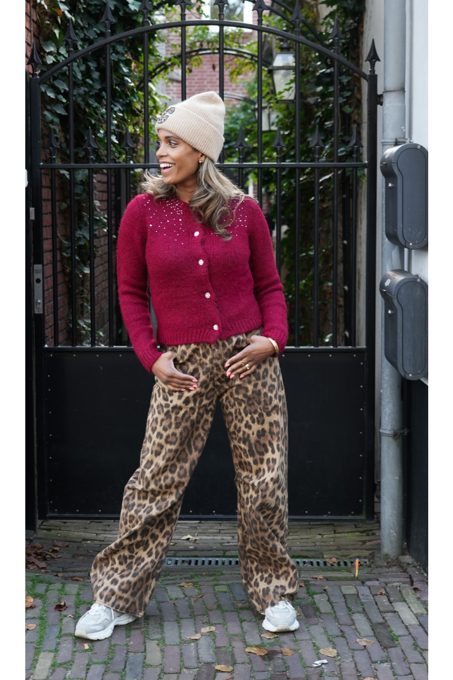 Vest Anne Bordeaux