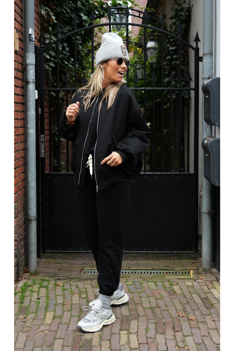 Bomberjack Scotti Zwart